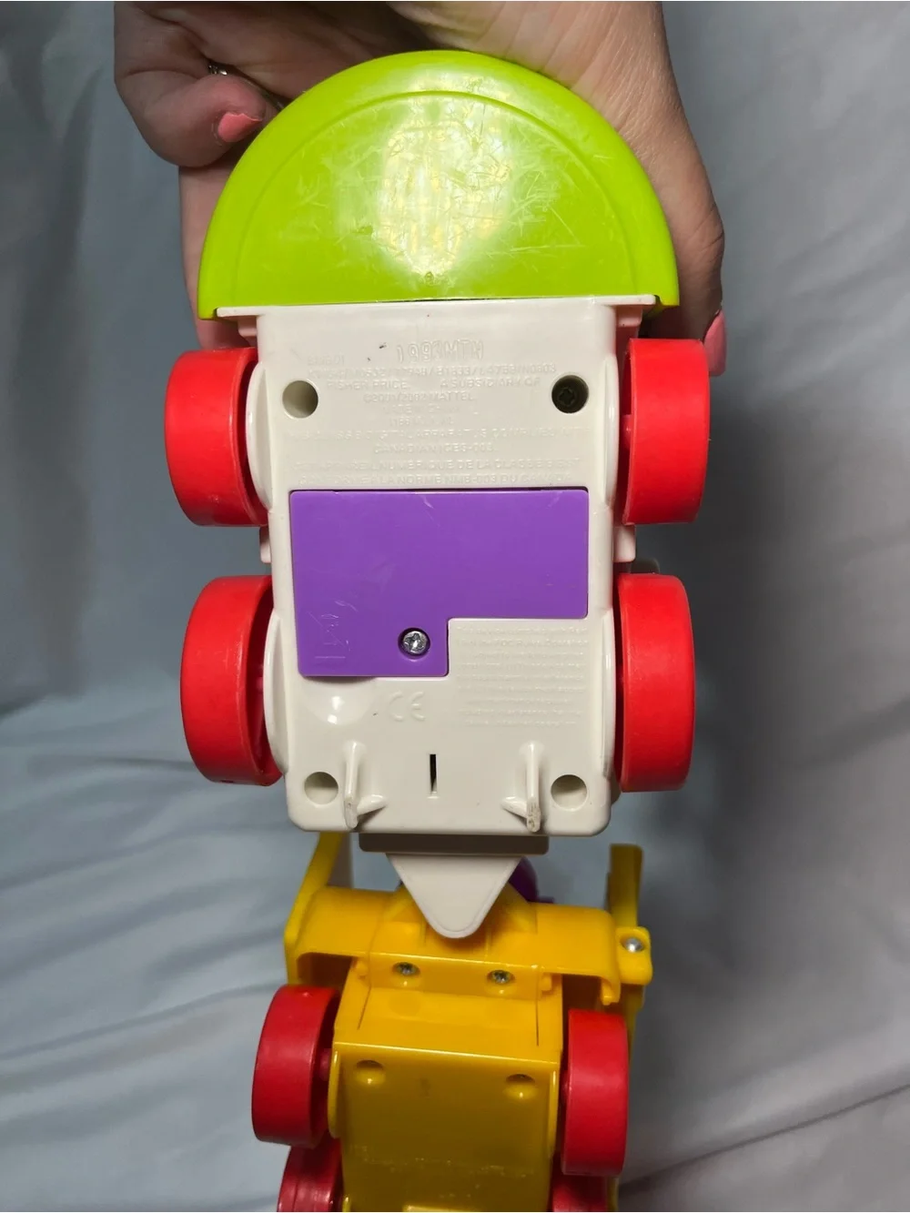 Vintage Fisher-Price Little People Musical Animal Safari Zoo Train Works